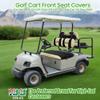 10L0L Golf Cart Front & Rear Seat Covers Full Set for G2 G8 G9 G11 G14 G16 G19 G20 G21 G22 & Club Car DS Pre-2000, Tomberlin Emerge E2, for EZGO Marathon, Fits 4 Passenger Seat Golf Cart view 2