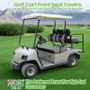 10L0L Golf Cart Front & Rear Seat Covers Full Set for Yamaha G2 G8 G9 G11 G14 G16 G19 G20 G21 G22 & Club Car DS Pre-2000, Tomberlin Emerge E2, for EZGO Marathon, Fits 4 Passenger Seat Golf Cart view 2