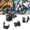 X AUTOHAUX Motorcycle Bicycle Boat Golf Cart Cup Holder ATV Drink Holder Handlebar Universal Bike Water Bottle Cages Black view 2