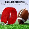Seematn Web Football Belt 52 Inches Football Pants Belt D Ring Belts for Men Women Youth Boys Kids Girls(Red,2 Pcs) view 3