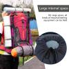 70L Large Camping Hiking Backpack , Lightweight Nylon Trekking Rucksack,For Men Women Outdoor Large Capacity Sports Mountaineering Backpack Climbing Travel Waterproof Daypack, Red view 4