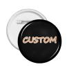 Custom Pin-Back Buttons - Add Your Own Photo, Logo or Picture - Design Your Personalized Button Pins 1 PCS Medium view 1