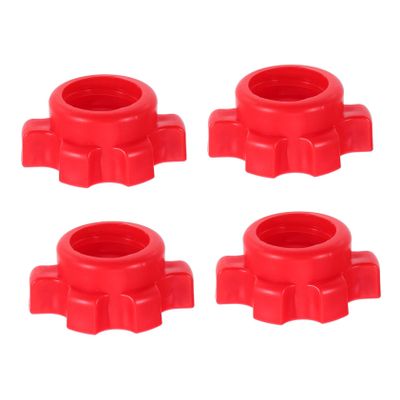BESPORTBLE Professional Dumbbell Bar Nut Set Screw Weight Clamps for Plastic Spinlock Collars