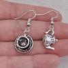 1Pair Tea Cup Earrings Tea Pot Charm Vintage view 4