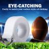 Seematn Web Football Belt 52 Inches Football Pants Belt D Ring Belts for Men Women Youth Boys Kids Girls(White,2 Pcs) view 4