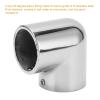316 Stainless Steel Marine Handrail Fitting 90Elbow 32mm/1.26in - 2 Way Pipe Connector for Yacht, Boat, DIY Furniture, Guard Rail Accessories view 3