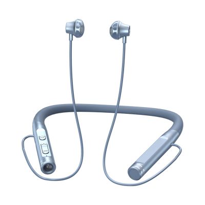 Xmenha Neckband Bluetooth Headphones Wireless Earbuds with Microphone Flashlight Around the Neck Waterproof Sport Headset Noise Cancelling Ear Buds 120H Playtime for Running Cycling