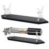WANLIAN Lightsaber Display Stand Acrylic Desktop Lightsaber Display Case Lightsaber Hilt Holder for Display Decorative Lightsaber (Black bottom) view 1