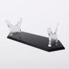 WANLIAN Lightsaber Display Stand Acrylic Desktop Lightsaber Display Case Lightsaber Hilt Holder for Display Decorative Lightsaber (Black bottom) view 4