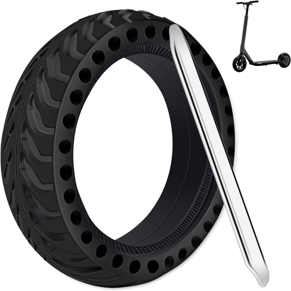 1 Pack Solid Tire,8.5Inch Electric Scooter Wheels for Xiaomi M365 Gotrax/gxl V2/XR Scooter Accessories,8 1/2'' Front/Rear Rear Solid Tires replacement wheel