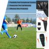 BOPEAN 2PCS Soccer Shin Guards Pads for Kids Youth Adult, Calf Sleeve Compression with Honeycomb Pads Support for Football Baseball Taekwondo Boxing MTB Protective Gear view 4