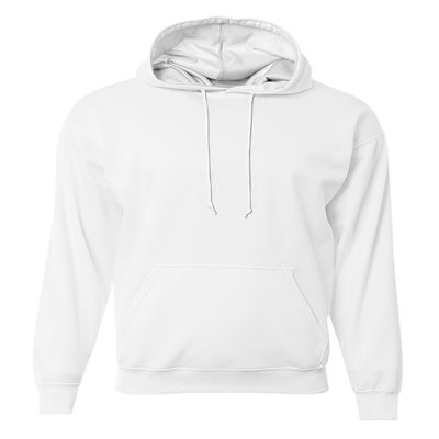 A4 Sprint Fleece Hoodie White S