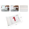 XCELLENT Mini Golf Putting Green Flag and Hole Cup for Yard Practice Set, Golf Pin Flag Hole Cup Set, Portable 2-Section Fiberglass Golf Flag Sticks, Gifts Idea,4 Pack (4Pack White #1,2,3,4) view 3