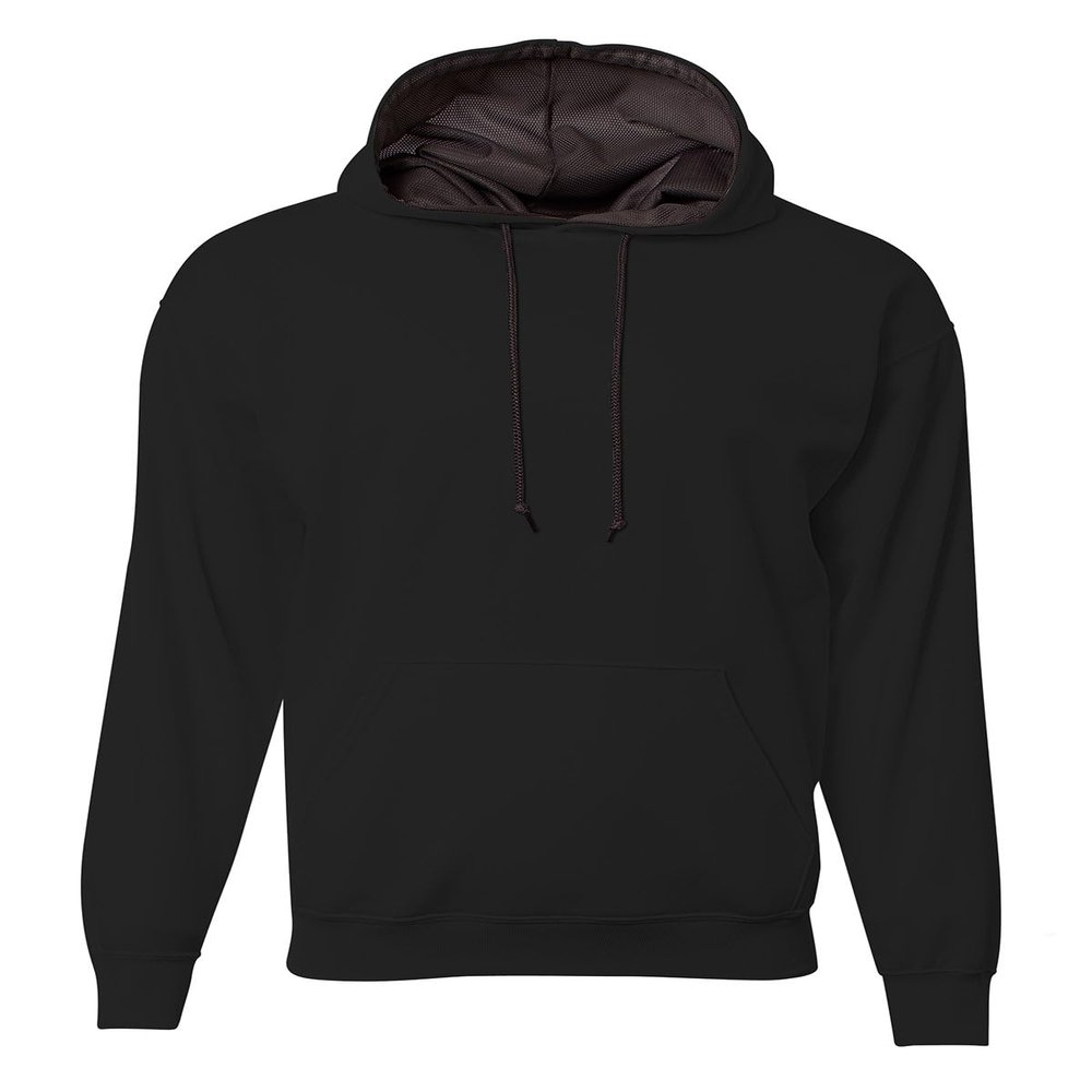 A4 Sprint Fleece Hoodie Black M