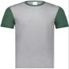 Gameday Vintage Ringer Tee Grey Heather/Dark Green Heather L view 2