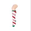 Century Star Christmas Socks for Women - Long Thin with White Red Striped Knee High Sports Socks Tall Stockings view 4