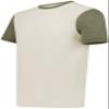 Gameday Vintage Ringer Tee Birch/Olive Heather XL view 1