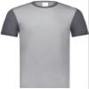 Youth Gameday Vintage Ringer Tee Grey Heather/Carbon Heather XL view 2