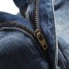 Maiyifu-GJ Men's Ripped Slim Tapered Leg Jeans Knee Holes Ankle Zipper Denim Pencil Pants Skinny Destroyed Jean Trousers (Light Blue,30) view 2