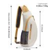 G4Free Small Chest Bag Sling Backpack + RFID Sling Crossbody Shoulder Backpack Men Women Hiking Outdoor view 2