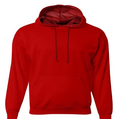 A4 Sprint Fleece Hoodie Scarlet L