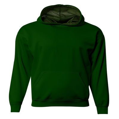A4 Youth Sprint Fleece Hoodie - FOREST - S
