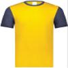 Gameday Vintage Ringer Tee Gold Heather/Navy Heather S view 2