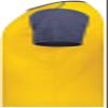 Gameday Vintage Ringer Tee Gold Heather/Navy Heather S view 3