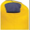 Gameday Vintage Ringer Tee Gold Heather/Navy Heather S view 4
