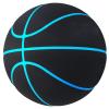 Standard 5/6/7 Basketball, Non-Slip And Wear-Resistant Microfiber Suede, No Logo Ball, Suitable for Indoor And Outdoor Training And Competition, Suitable As A Signature, Gift,Blue edge,No. 5 view 1