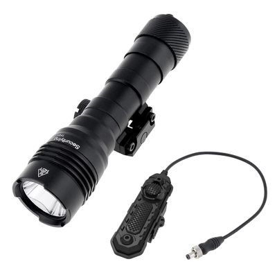 SecurityIng 1000 Lumens Tactical Flashlight for 1913 Rail