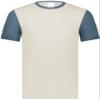 Youth Gameday Vintage Ringer Tee Birch/Storm Heather XL view 2