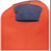 Youth Gameday Vintage Ringer Tee Orange Heather/Navy Heather L view 3