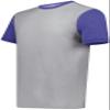 Youth Gameday Vintage Ringer Tee Grey Heather/Purple Heather L view 1