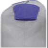 Youth Gameday Vintage Ringer Tee Grey Heather/Purple Heather L view 3