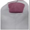 Youth Gameday Vintage Ringer Tee Grey Heather/Maroon Heather M view 3