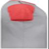Youth Gameday Vintage Ringer Tee Grey Heather/Scarlet Heather XL view 4