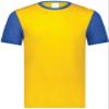 Youth Gameday Vintage Ringer Tee Gold Heather/Royal Heather S view 2