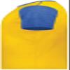 Youth Gameday Vintage Ringer Tee Gold Heather/Royal Heather S view 3