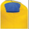 Youth Gameday Vintage Ringer Tee Gold Heather/Royal Heather S view 4