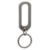 Green Beret Tactical Titanium Keychain For Dad Heavy Duty Quick Release Spring Snap Link Hook with Key Ring, EDC Keychain Clip for Him view 1