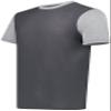 Youth Gameday Vintage Ringer Tee Carbon Heather/Grey Heather L view 1