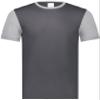 Youth Gameday Vintage Ringer Tee Carbon Heather/Grey Heather L view 2