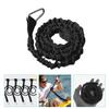 BESPORTBLE 3pcs Elastic Rope Boat Paddle Leash Kayak Canoe Safety Lanyard Carabiner view 4