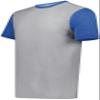 Youth Gameday Vintage Ringer Tee Grey Heather/Royal Heather S view 1