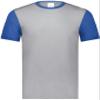 Youth Gameday Vintage Ringer Tee Grey Heather/Royal Heather S view 2