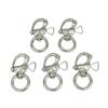 YWZHENYU 316 Stainless Steel Swivel Snap Shackles Marine Bail Shackles with Quick Release Pin for Boat, Dogleash, Bracelet, Camera of 5 Pcs (2.5 inch) view 1