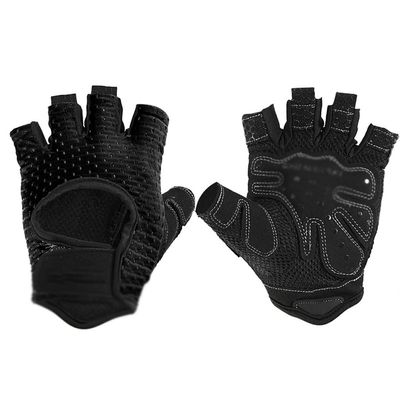 Outdoor Gym Fitness Palm Professional Gloves Men and Women Exercise Cycling Fitness Gloves (Color : A, Size : L)