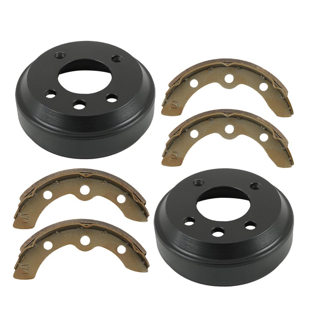 ANTUKO Golf Cart Brake Drums Shoes Kit Replacement for Golf Cart G1, G2, G8, G9 1982-1992 Gas/Electric