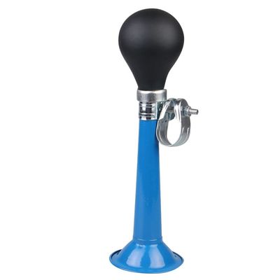 Bike Horn, Retro Bike Bugle Horn, Retro Classic Metal Squeeze Clown Horn, Loud Sound Bicycle Horn Fits All Bicycle Handle Bar and Golf Cart, Bicycle Bugle Hornfor Kids Adults, Blue